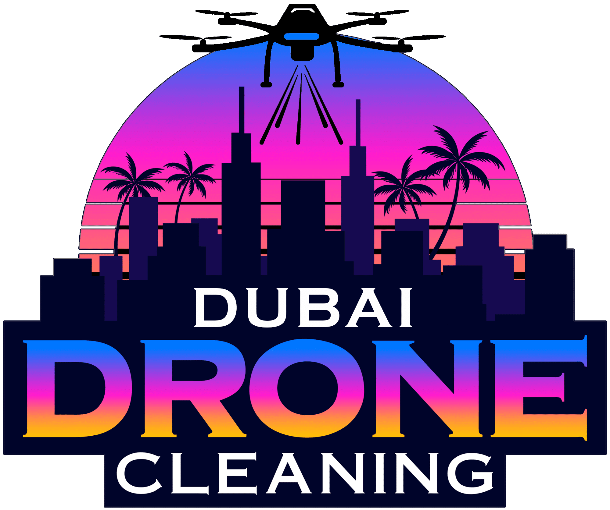 Florida Drone Cleaning Miami FL Dubai Logo